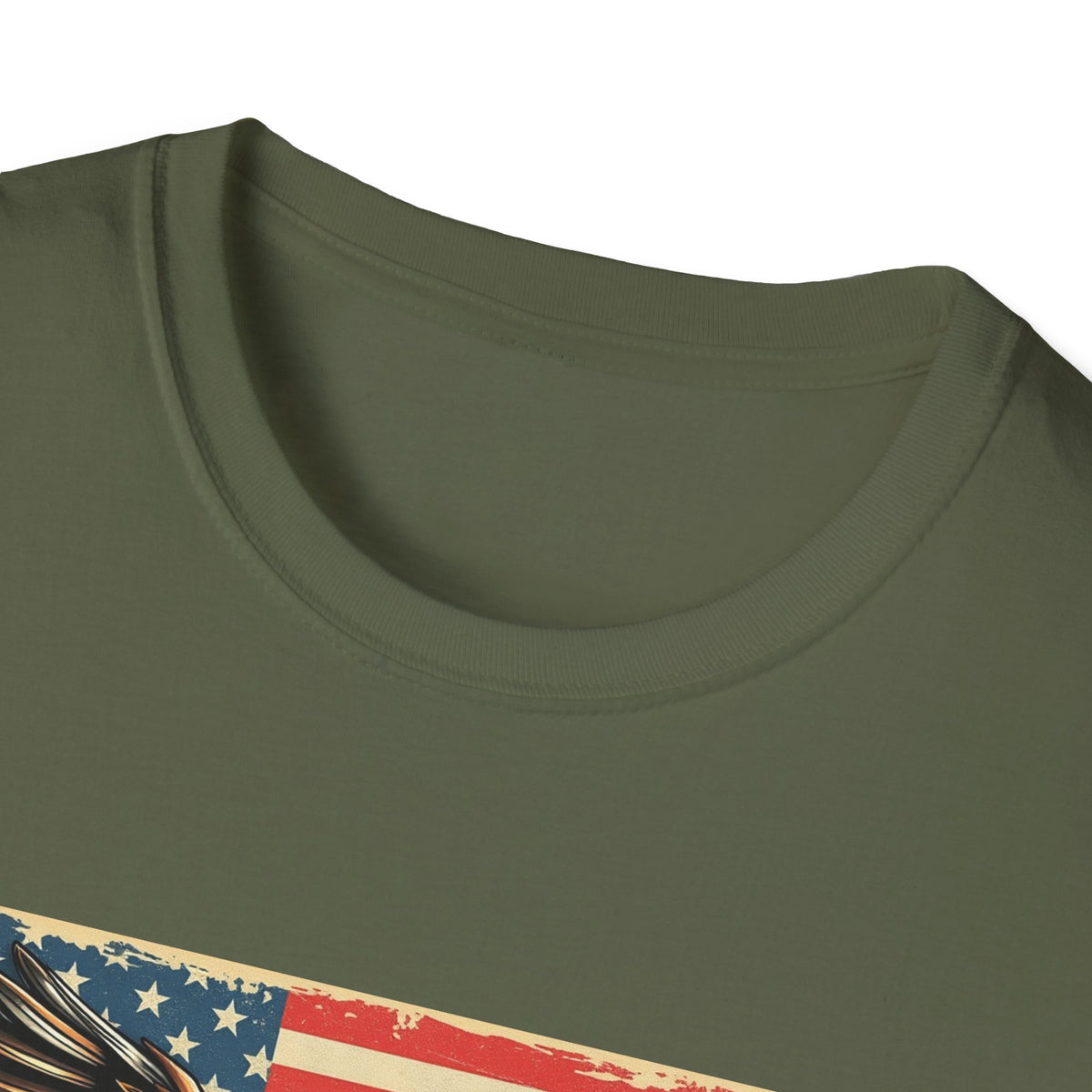 Bald Eagle American Flag T-Shirt — Vintage Patriotic Tee for 4th of July